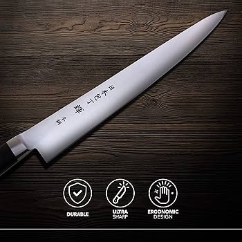 Funakiにならります。 Amazon.com: סכין שף יפנית Kagayaki CarboNext מאת JCK, סכין